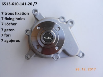 Pompa de acqua Iseki - Iseki : TA, TA230, TA250, TA270, TE3210, TL, TL2100, TL2300, TU, TU180, TU185, TU200, TU205, TU220, TU240, TU1700, TU1900, TU2100, TU PP
