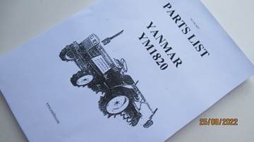 Vista in esploso Yanmar 