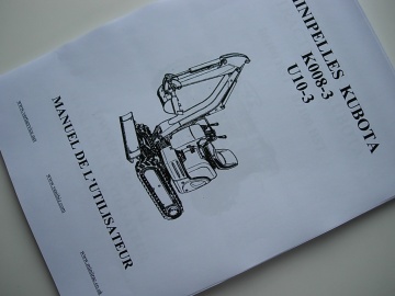 Minipale Kubota K008-3  U10-3