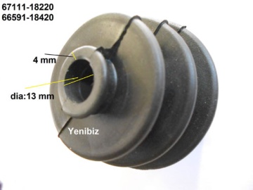 Cappuccio della leva de cambio - Kubota : B1200, B1400, B1402, B1500, B1502, B1600
Zen-Noh : ZB1200, ZB1400, ZB1402, ZB1500, ZB1502, ZB1600

