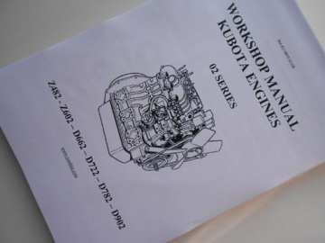 Manuale di officina Kubota GB