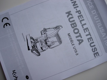 Minipale Kubota U15-3