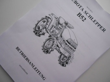 Manuale Kubota D - Kubota : B52

