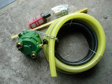 AP- PTO 1"3/8 - con 2 x 6 m tubo - 1 filtro e raccordi - portata: 37L/min.