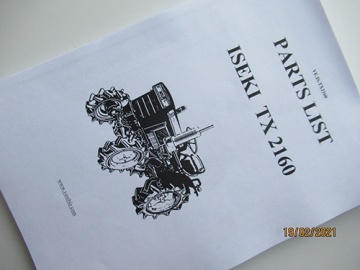 Vista in esploso Iseki - Iseki : TX, TX2160
