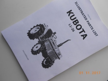 Vista in esploso Kubota - Kubota : L1, L1-26
