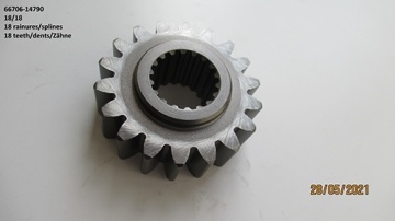 Ingranaggio ponte posteriore Kubota - Kubota : B1200, B1400, B1402, B5200, B7200
Zen-Noh : ZB1200, ZB1400, ZB1402, ZB7200
