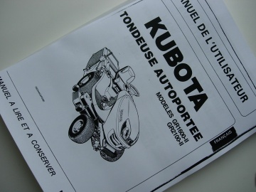 Kubota GR1600-II - GR2100-II