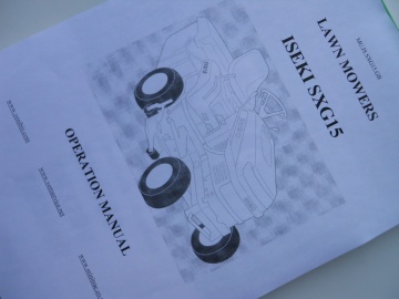 Iseki  Trattorino SXG15