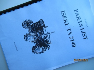 Vista in esploso Iseki - Iseki : TX2140
