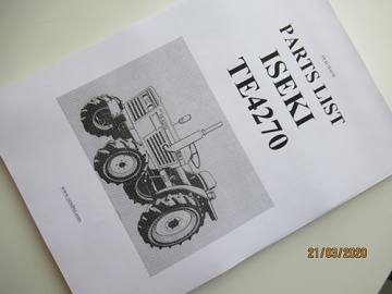 Vista in esploso Iseki - Iseki : TE4270
