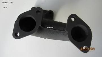 Collettore&#x20;di&#x20;scarico&#x20;Kubota&#x20;-&#x20;Kubota&#x20;&#x3A;&#x20;B-10,&#x20;B4200,&#x20;B5000,&#x20;B5001,&#x20;B5100&#x0D;&#x0A;Zen-Noh&#x20;&#x3A;&#x20;ZB5000,&#x20;ZB5001,&#x20;ZB5100&#x0D;&#x0A;