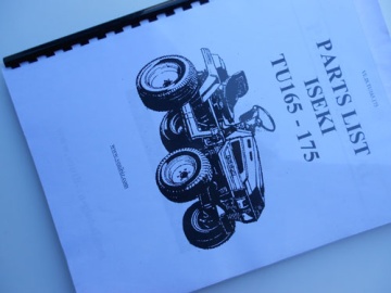 Vista in esploso Iseki - Iseki : TU165, TU175, TU PP
