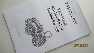 Vista in esploso Yanmar 